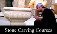 Artstudio Margarito  Italian stone sculptor and stone carving courses in Italy