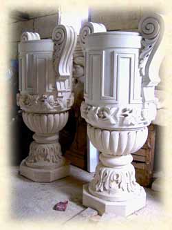 Stone garden ornament
